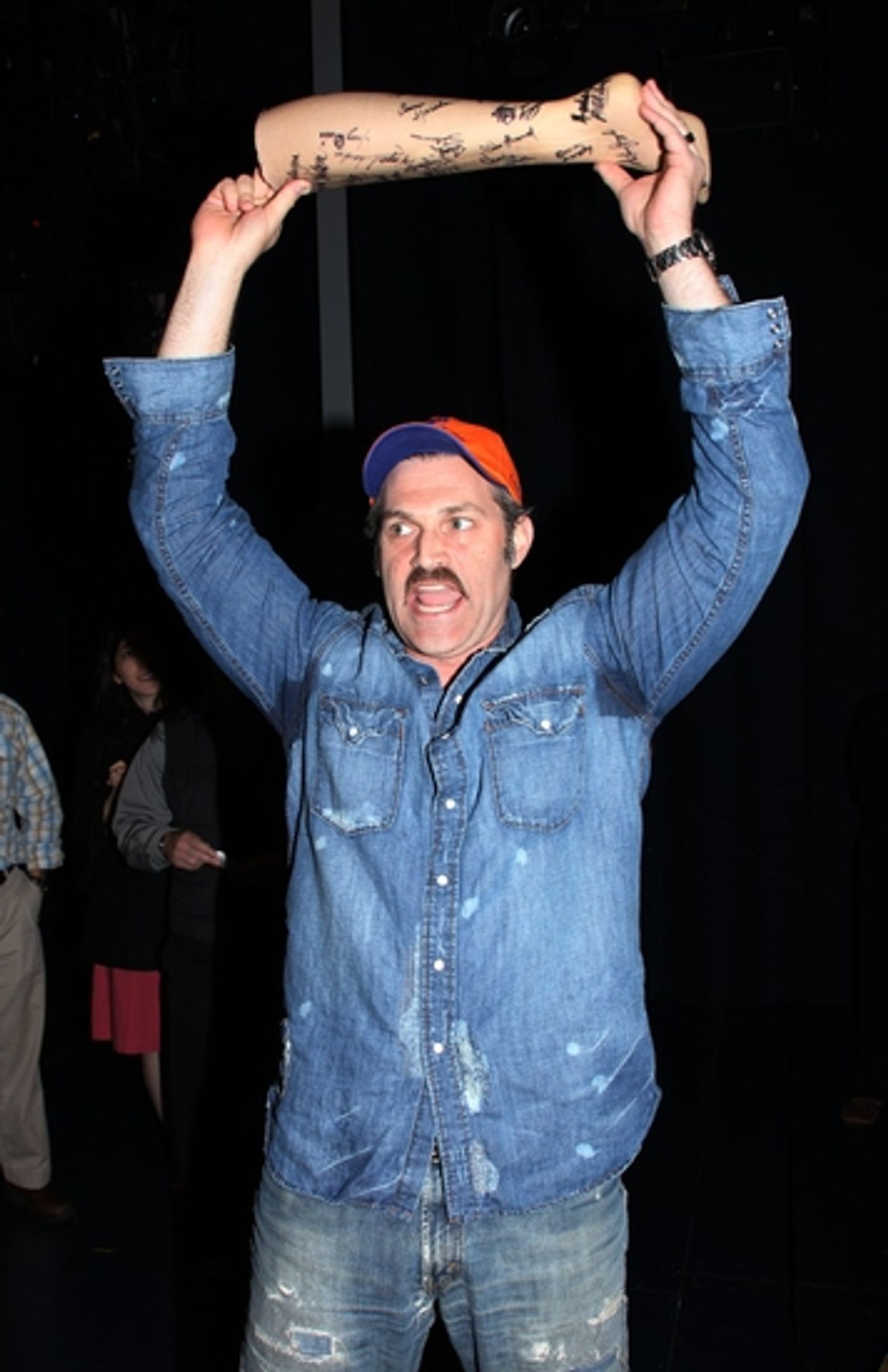 Photo EXCLUSIVE: Opening Night 'Break-A-Leg' Tradition Debuts at '9 To 5' Photo EXCLUSIVE: Opening Night 'Break-A-Leg' Tradition Debuts at '9 To 5' Image