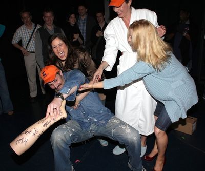 Stephanie J. Block, Allison Janney, Megan Hilty and Marc Kudisch Photo