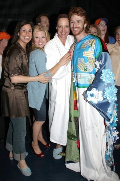 Stephanie J. Block, Megan Hilty, Allison Janney and Paul Castree Photo