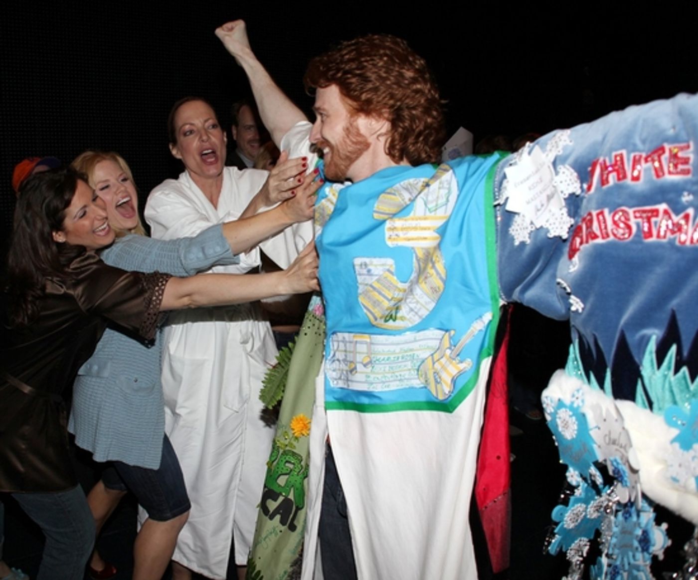 Photo Coverage '9 to 5: The Musical' Opening Night on Broadway Gyspy Robe Ceremony  Image