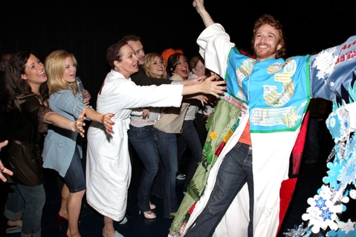 Stephanie J. Block, Megan Hilty, Allison Janney and Paul Castree

 at 