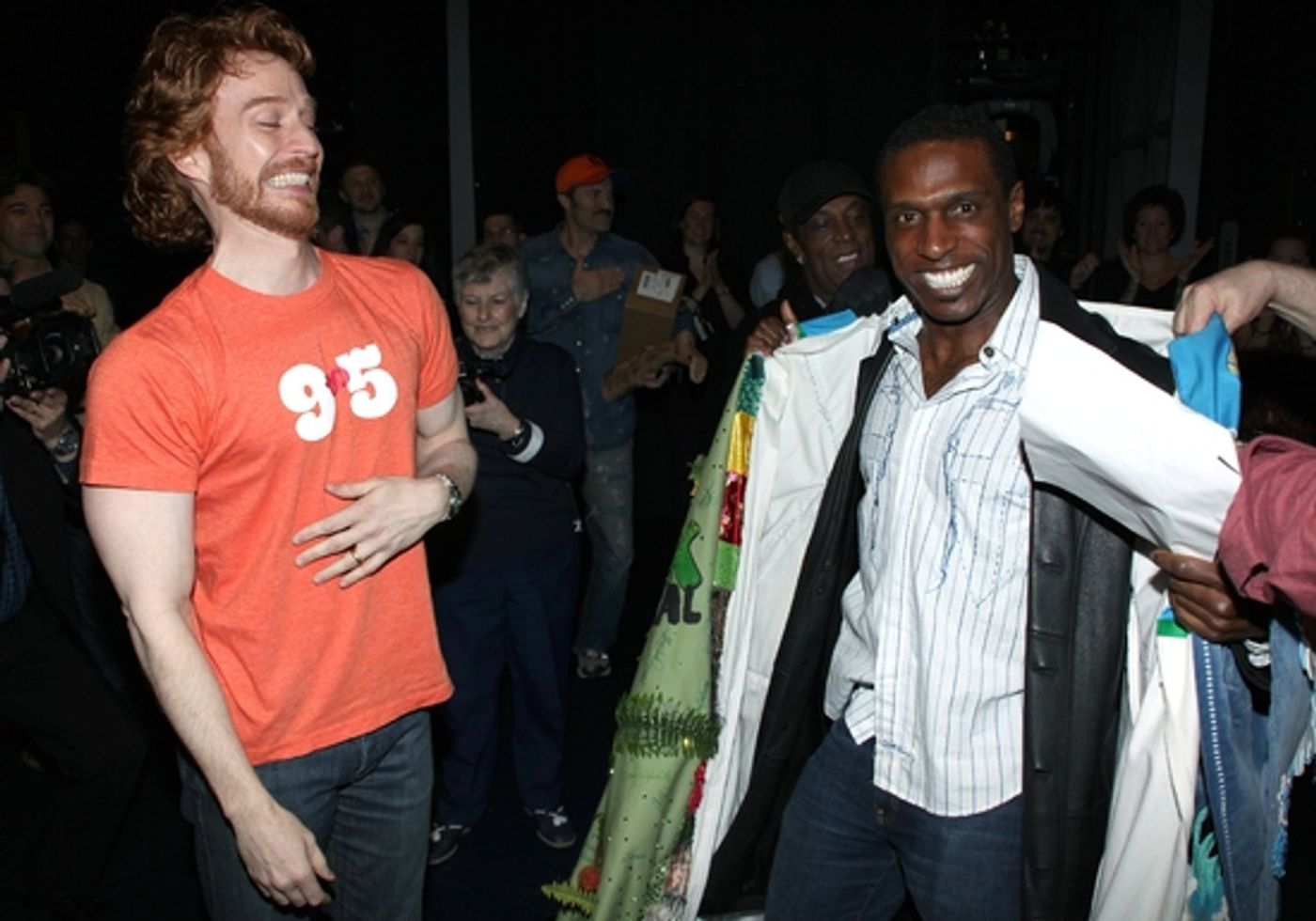 Photo Coverage '9 to 5: The Musical' Opening Night on Broadway Gyspy Robe Ceremony  Image