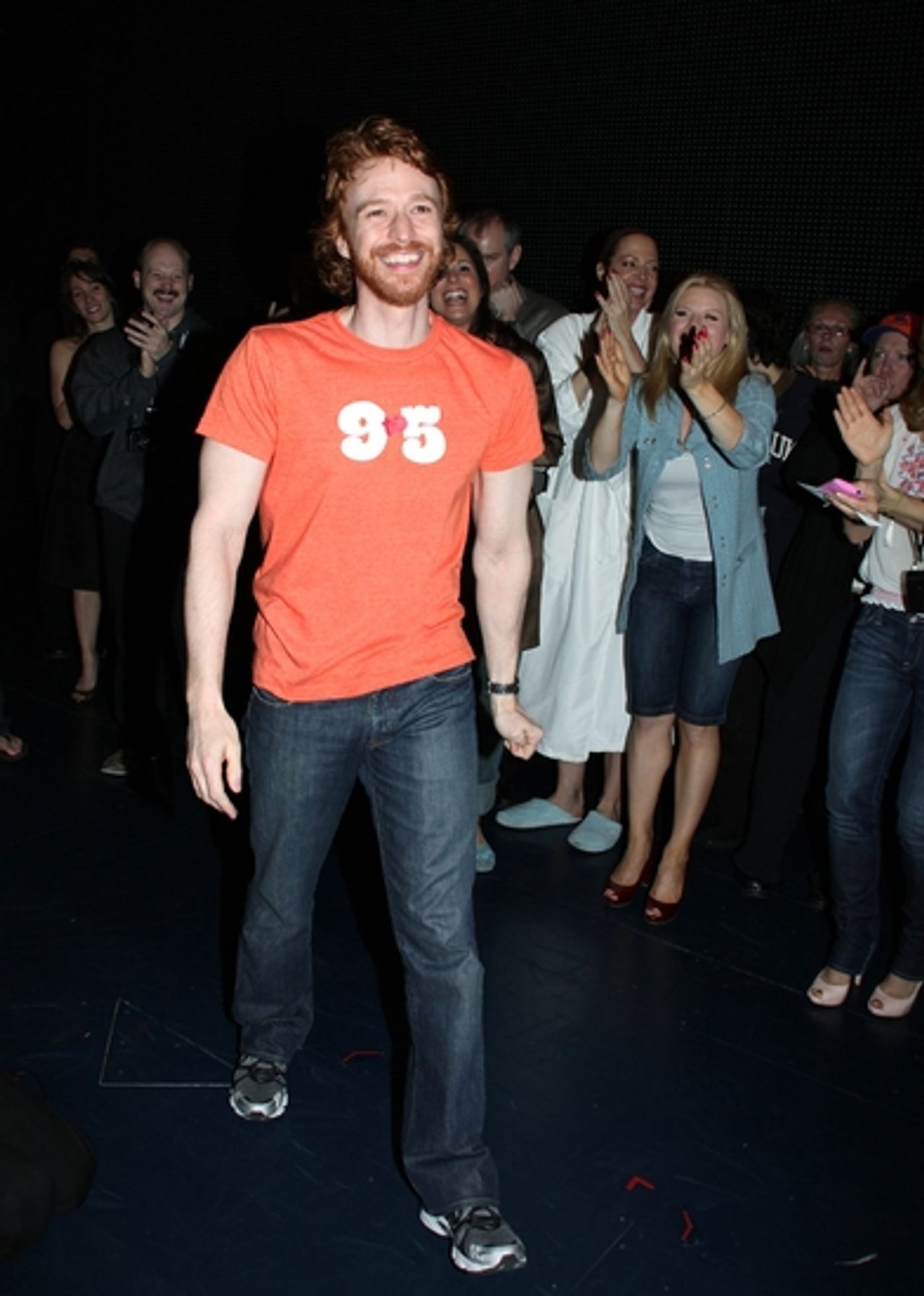 Photo Coverage '9 to 5: The Musical' Opening Night on Broadway Gyspy Robe Ceremony  Image