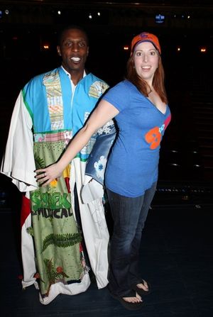 Andre Ward and Tory Ross @ BroadwayWorld Andre Ward and Tory Ross Photo