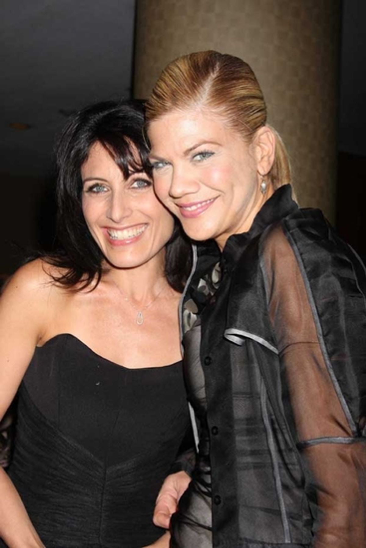 Lisa Edelstein and Kristen Johnston at 