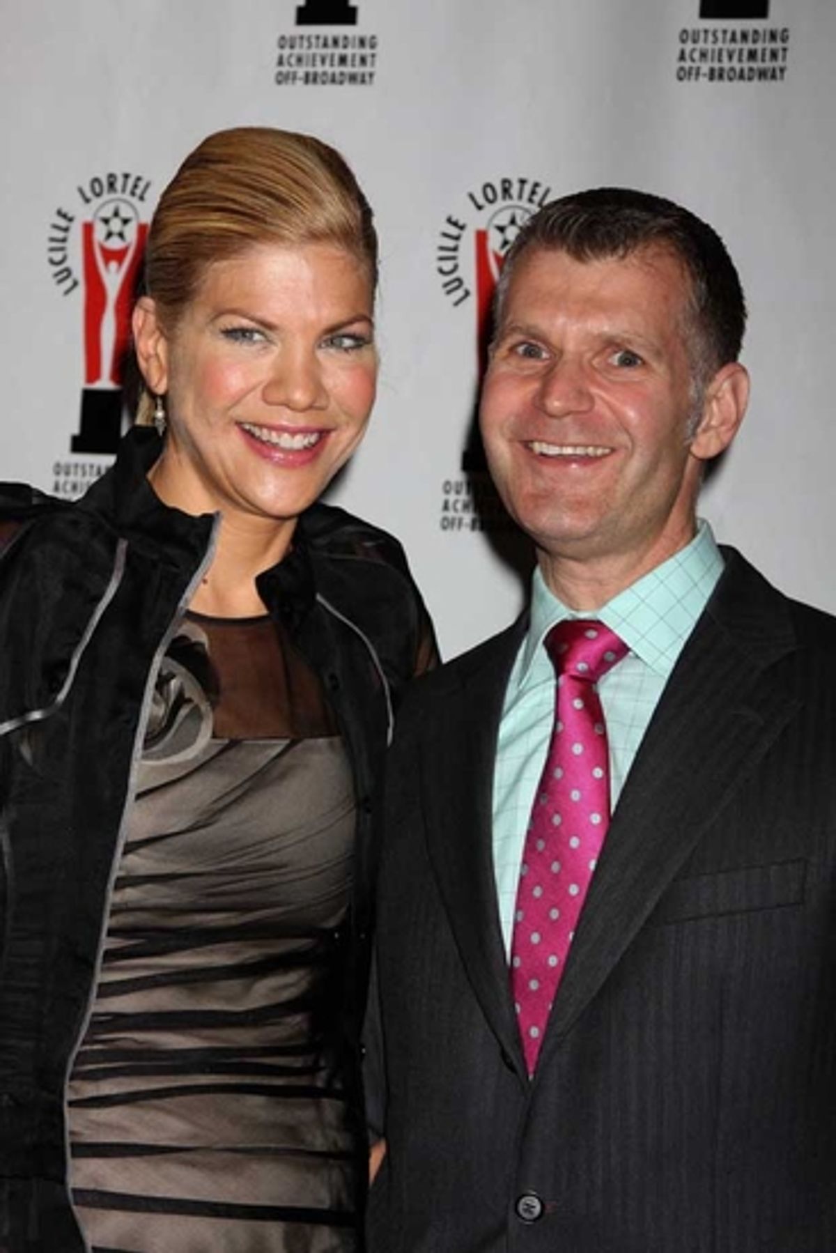 Kristen Johnston and George Forbes at 