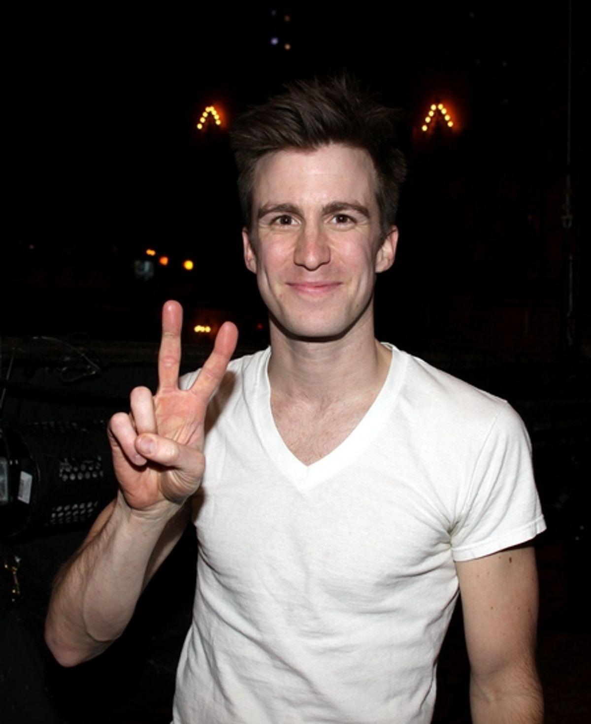 Gavin Creel, Hair at 
