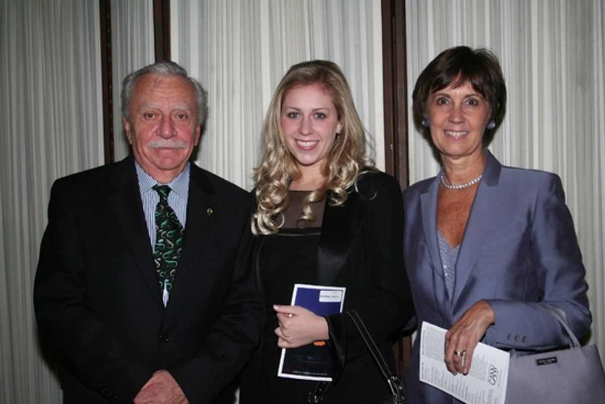 Manny Azenberg, Jessica Ezenberg and Lani Azenberg at 