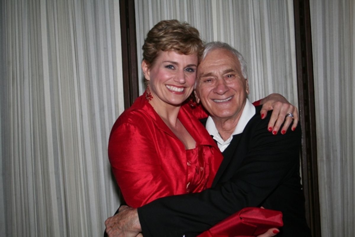 Cady Huffman and Dick Latessa at CANY Honors Latessa and Nash