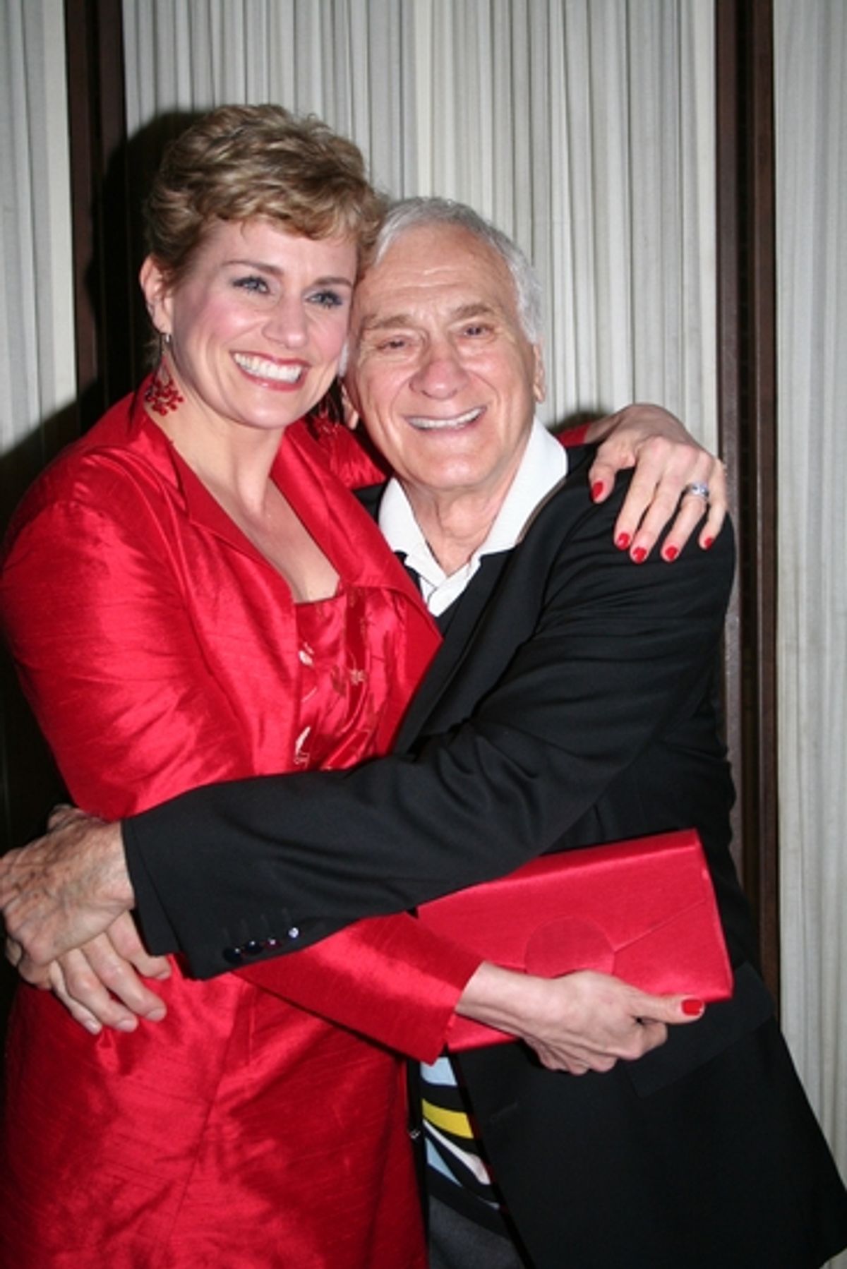 Cady Huffman and Dick Latessa at CANY Honors Latessa and Nash