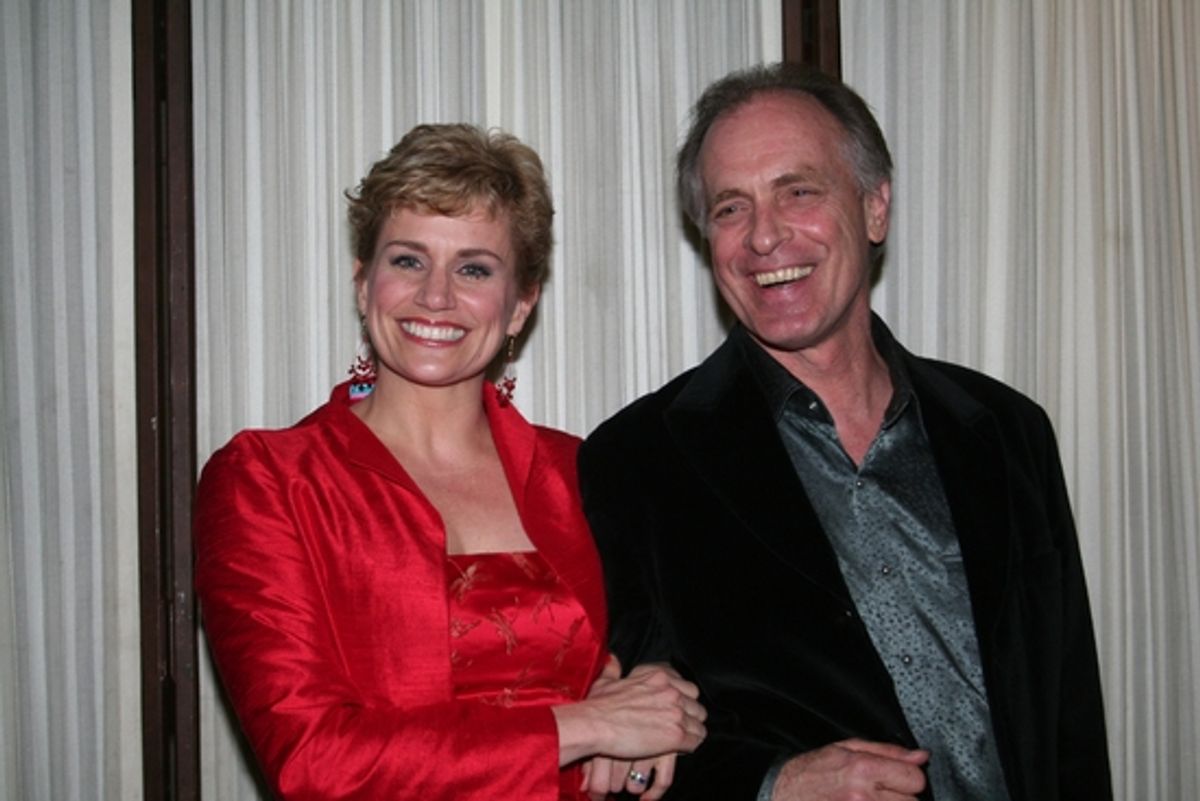 Cady Huffman and Keith Carradine at CANY Honors Latessa and Nash