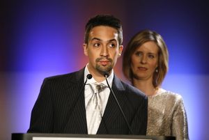 Lin-Manuel Miranda and Cynthia Nixon @ BroadwayWorld Lin-Manuel Miranda and Cynthia Nixon Photo