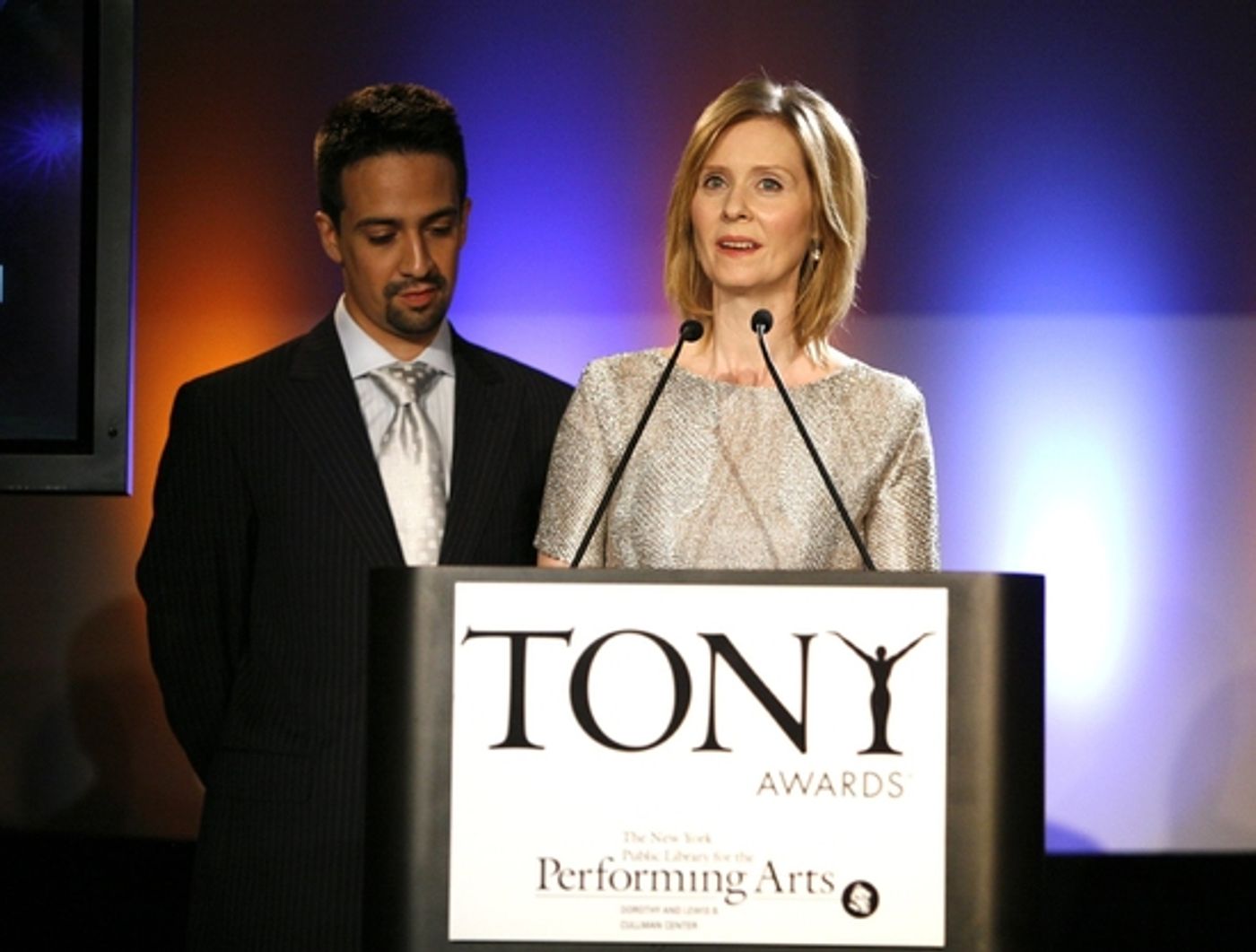 Photo Coverage: 2009 Tony Award Nominations Media Call Photo Coverage: 2009 Tony Award Nominations Media Call Image