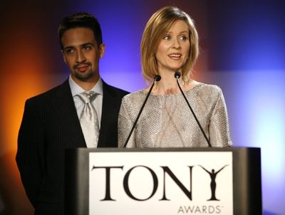 Lin-Manuel Miranda and Cynthia Nixon Photo