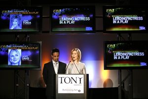 Lin-Manuel Miranda and Cynthia Nixon Photo