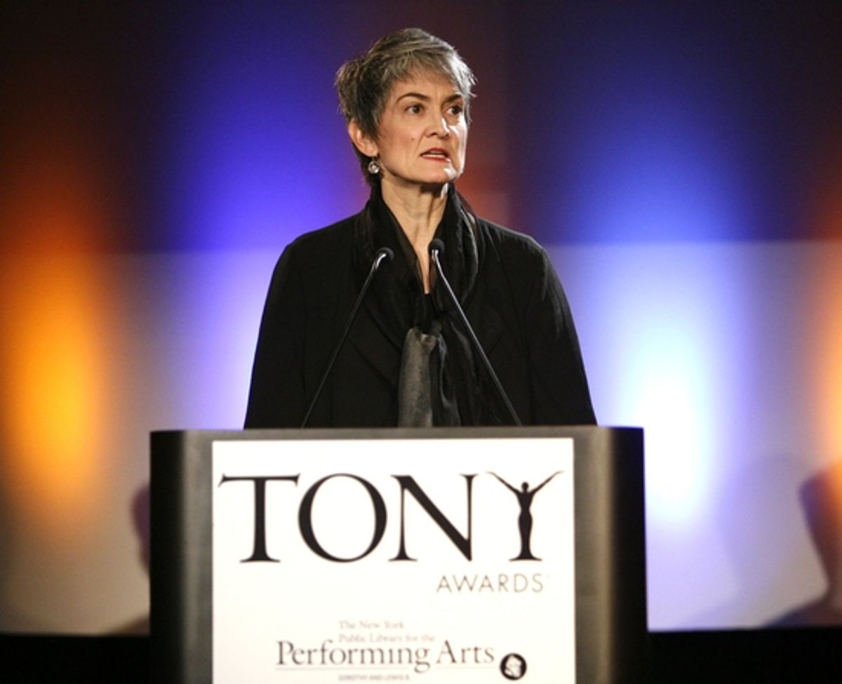 Chairman of the Broadway League Nina Lannan at 