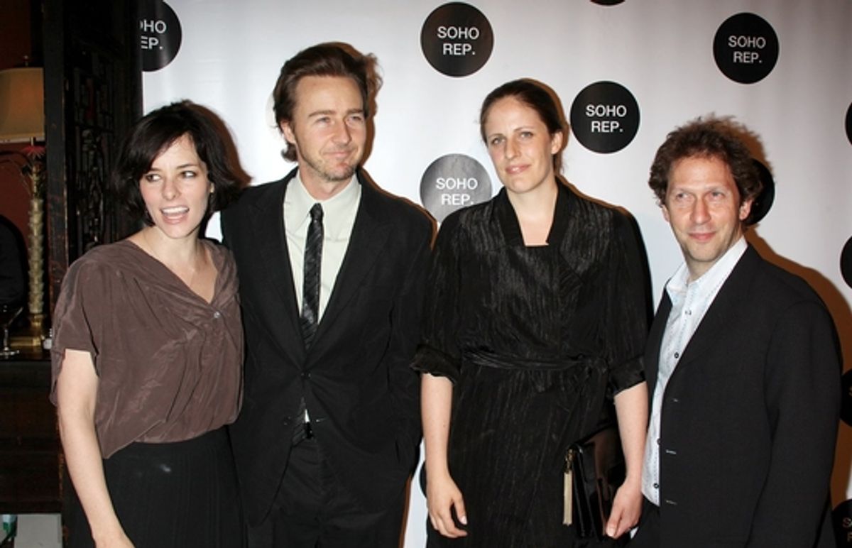 Parker Posey, Edward Norton, Sarah Benson and Tim Blake Nelson at 