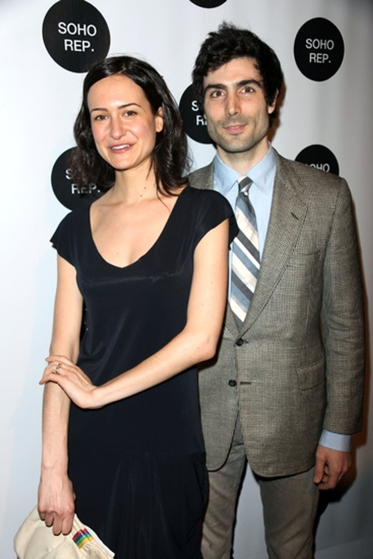 Elizabeth Waterston and Louis Cancelmi at SOHO REP 2009 Spring Gala 