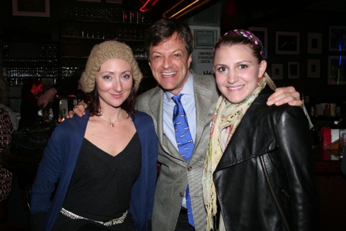 Carmen Cusack, Jim Caruso and Annaleigh Ashford at 