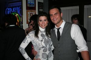 Milena Govich and Cheyenne Jackson @ BroadwayWorld Milena Govich and Cheyenne Jackson Photo