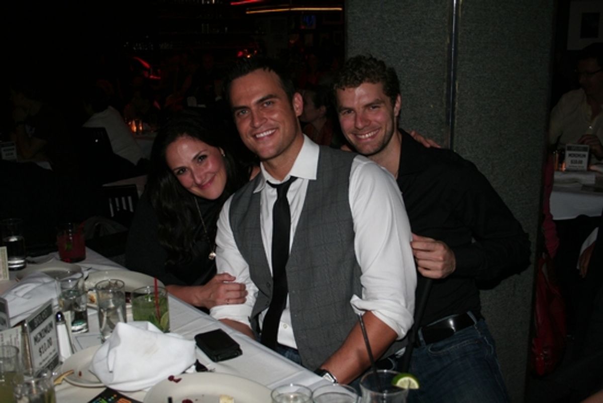 Ricki Lake, Cheyenne Jackson and Lance Horne at 