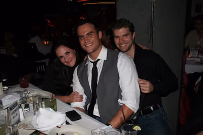 Ricki Lake, Cheyenne Jackson and Lance Horne Photo