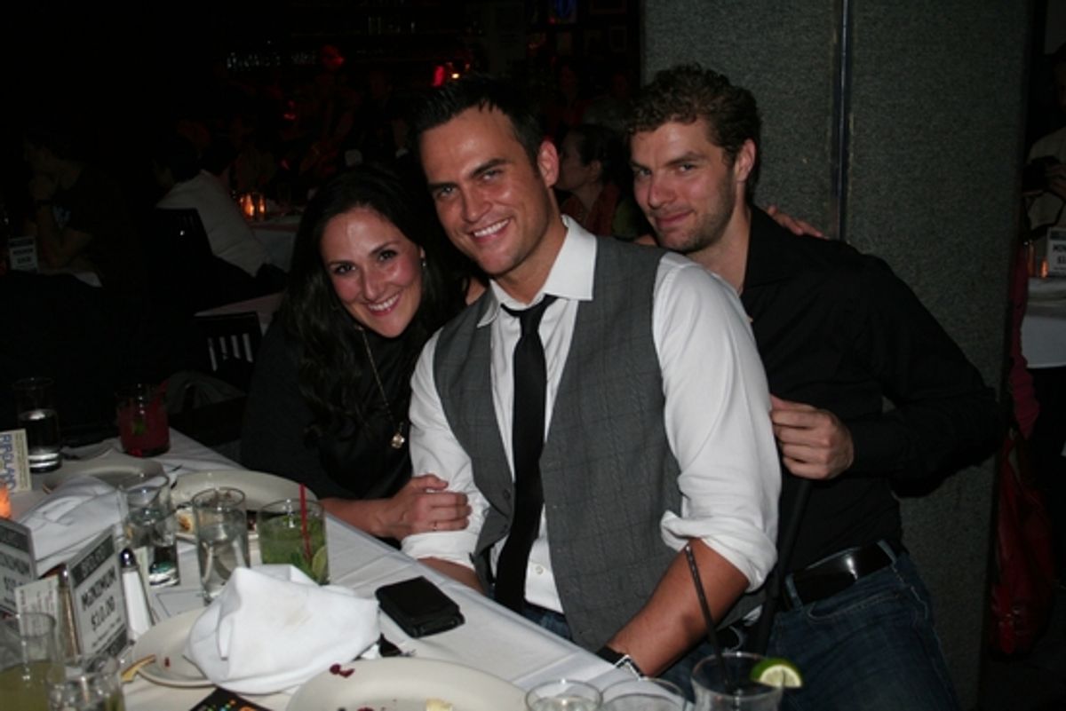 Ricki Lake, Cheyenne Jackson and Lance Horne at 