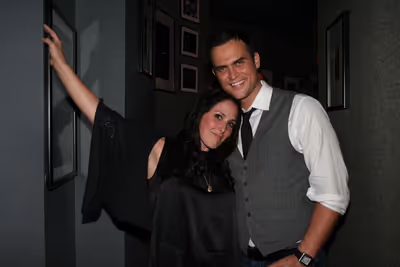 Ricki Lake and Cheyenne Jackson Photo