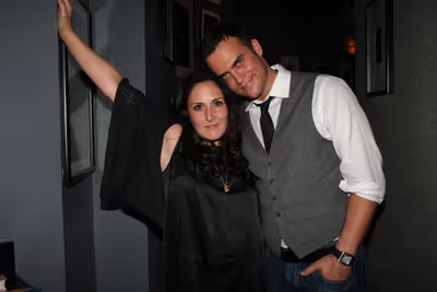 Ricki Lake and Cheyenne Jackson Photo
