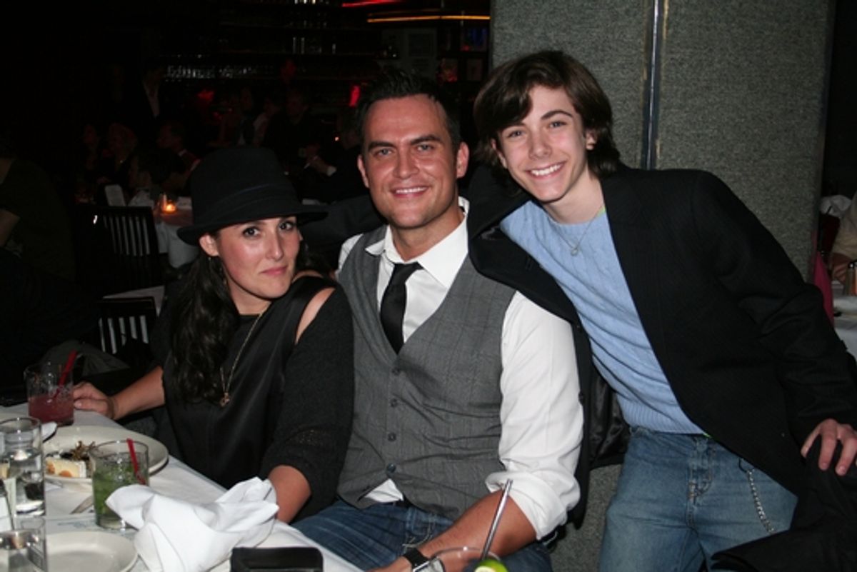 Ricki Lake, Cheyenne Jackson and Henry Hodges at 