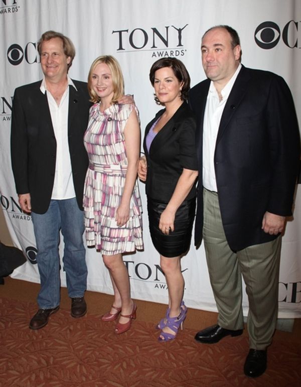Jeff Daniels, Hope Davis, Marcia Gay Harden and James Gandolfini Photo