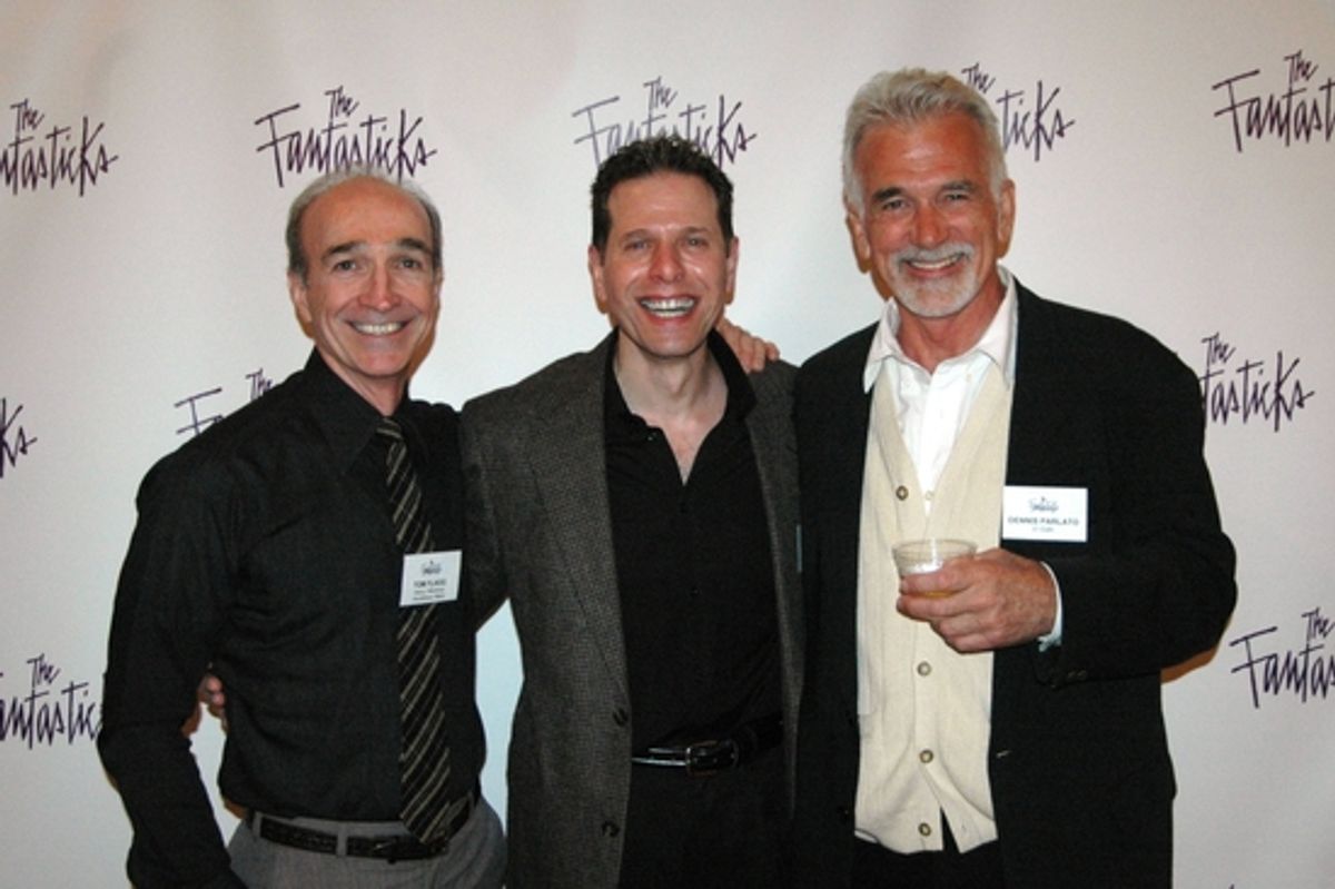 Howard Lawrence, Tom Flagg, and Dennis Parlato at 