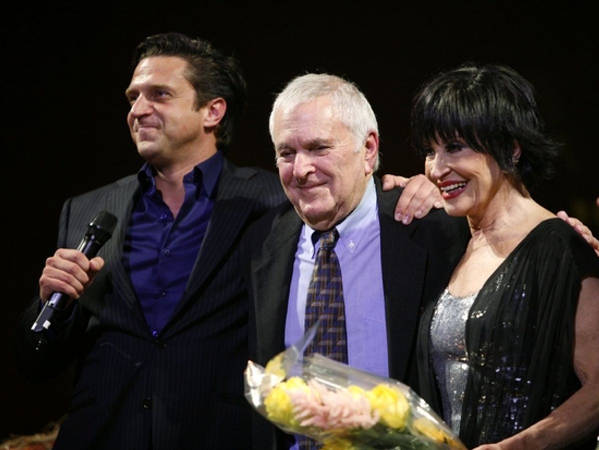 Raul Esparza, John Kander and Chita Rivera at 