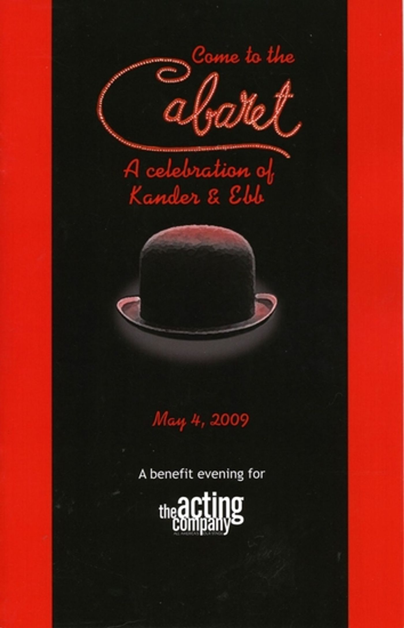 Photo Coverage: Kander & Ebb 'COME TO THE CABARET' Benefit - Performance  Image
