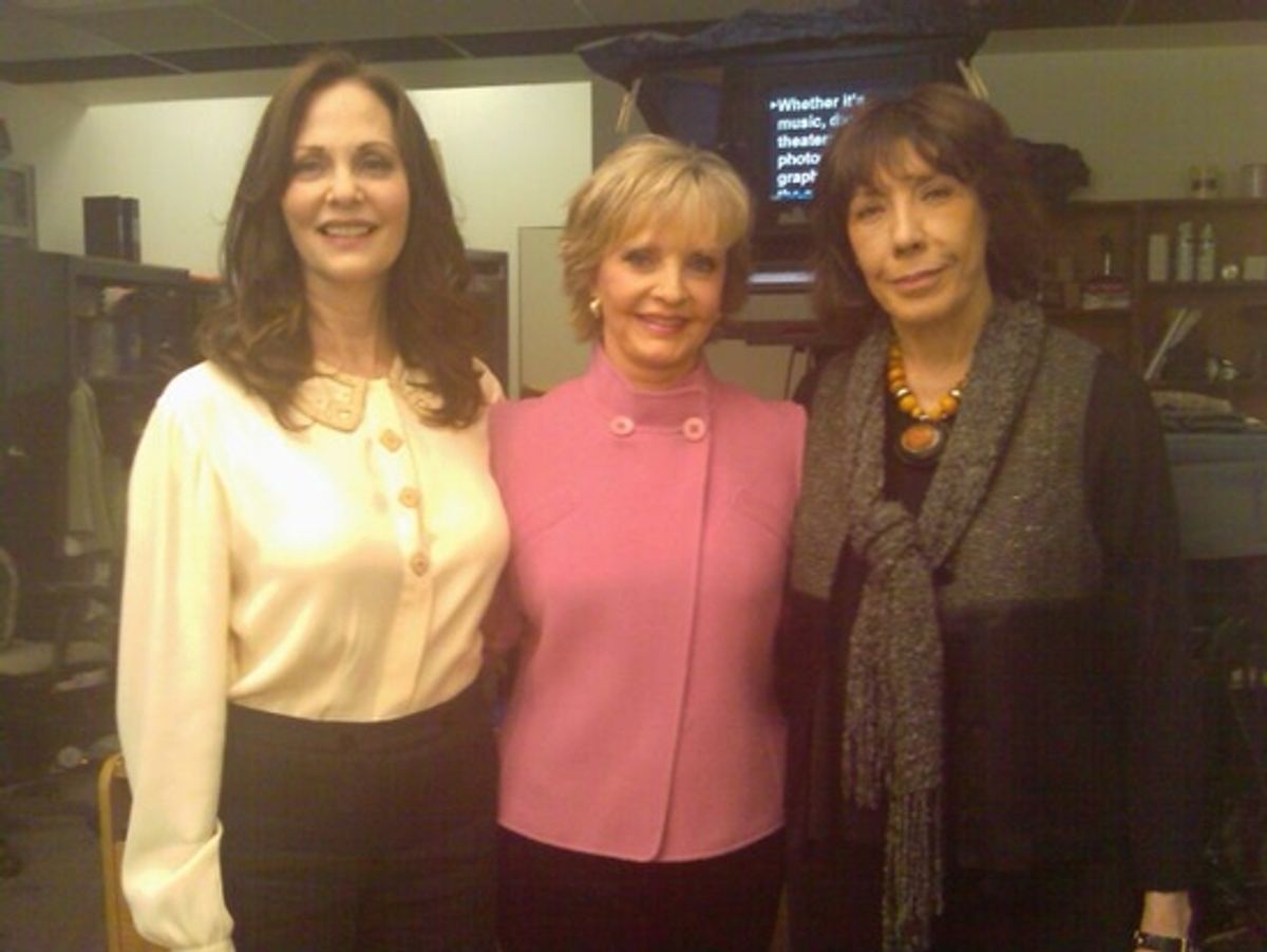 Lesley Ann Warren, Florence Henderson and Lily Tomlin at 