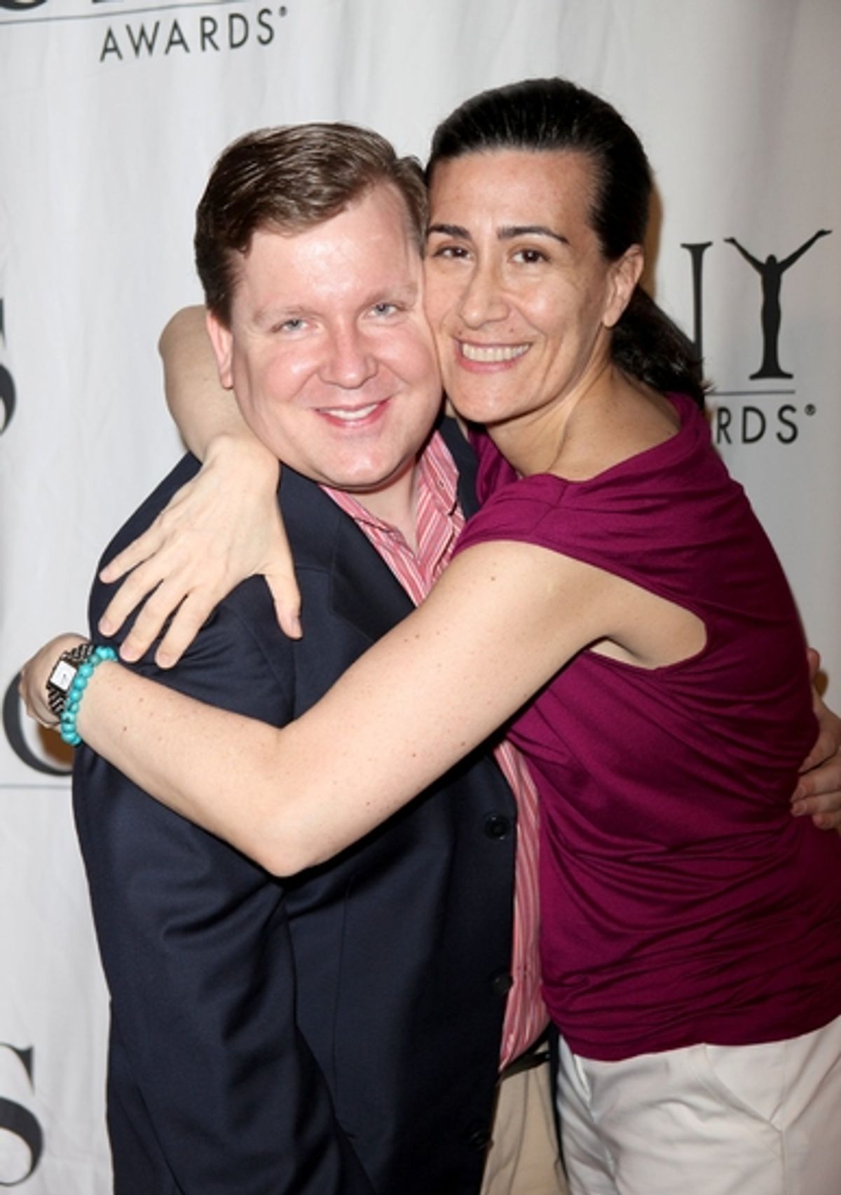 David Lindsay-Abaire and Jeanine Tesori at 