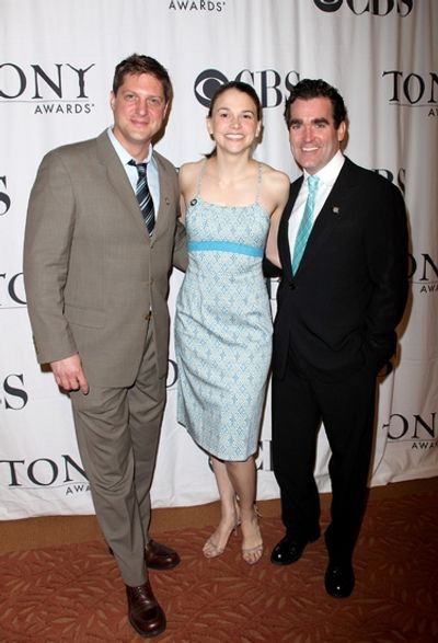 Christopher Sieber, Sutton Foster and Brian d'Arcy James Photo