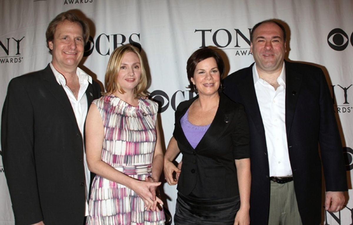 Jeff Daniels, Hope Davis, Marcia Gay Harden and James Gandolfini at 