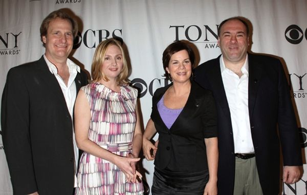 Jeff Daniels, Hope Davis, Marcia Gay Harden and James Gandolfini Photo