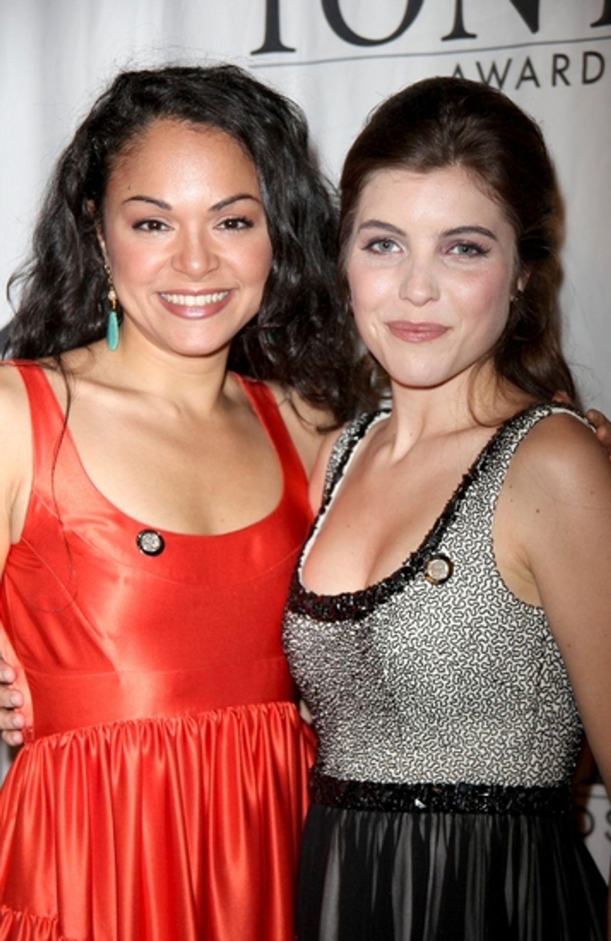 Karen Olivo and Josefina Scaglione at 