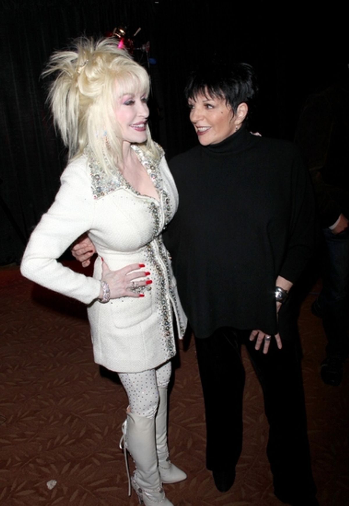 Dolly Parton and Liza Minnelli at 