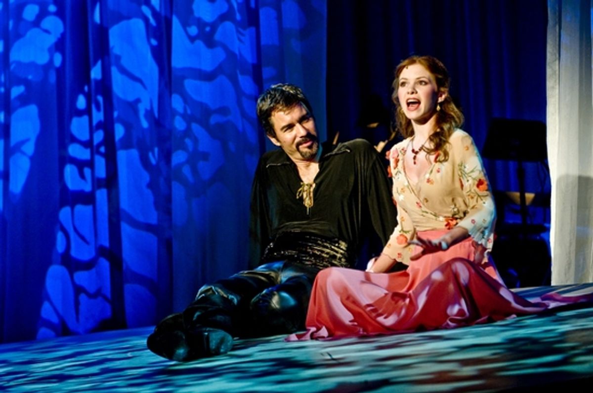 Eric McCormack and Alison Woods at 