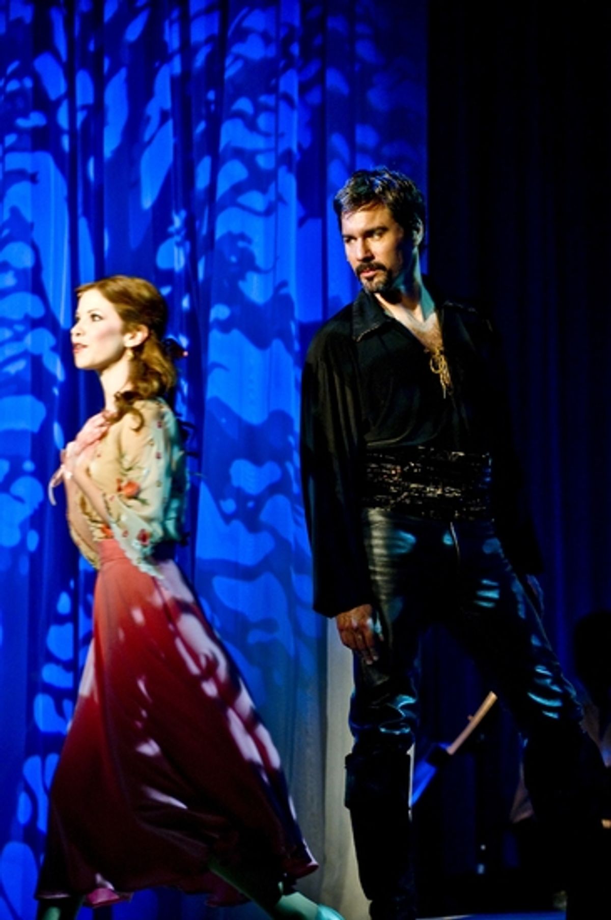 Alison Woods and Eric McCormack  at 