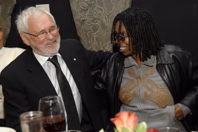 Norman Jewison and Whoopi Goldberg Photo