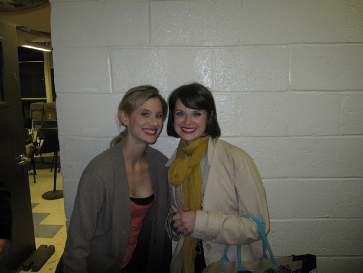 Elizabeth Inghram and Jenny Fellner at 