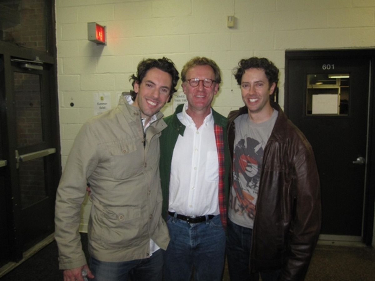 Maxime de Toledo, Daniel Gerroll and Greg Mills at 