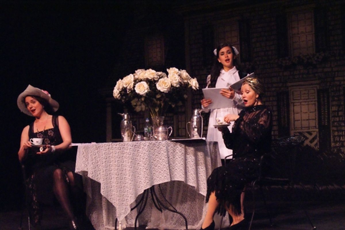 Melissa Errico, Georgia Warner and Bethe Austin at 