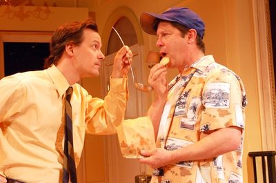 Jim Poulos and Michael McGrath  Photo