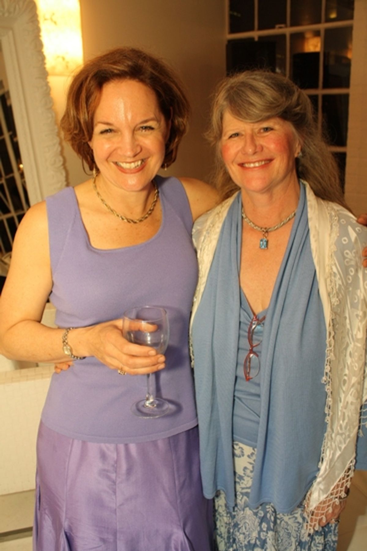 Lee Brock and Judith Ivey at Barrow Group's Celebrity Doodles Gala Honoring Lane, Ivey, Dine