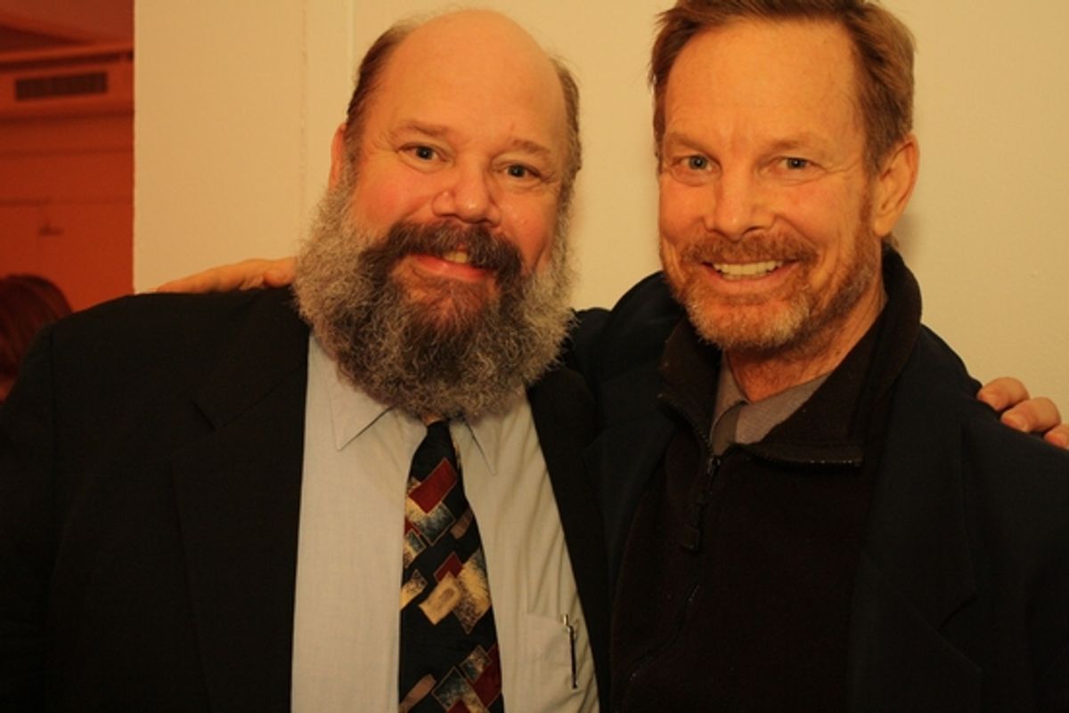John Ahlin and Bill Irwin at 